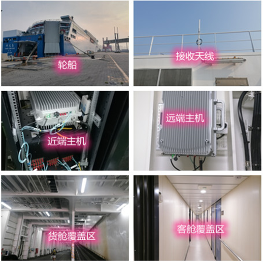  潍城海上游轮轮船渔船覆盖案例
